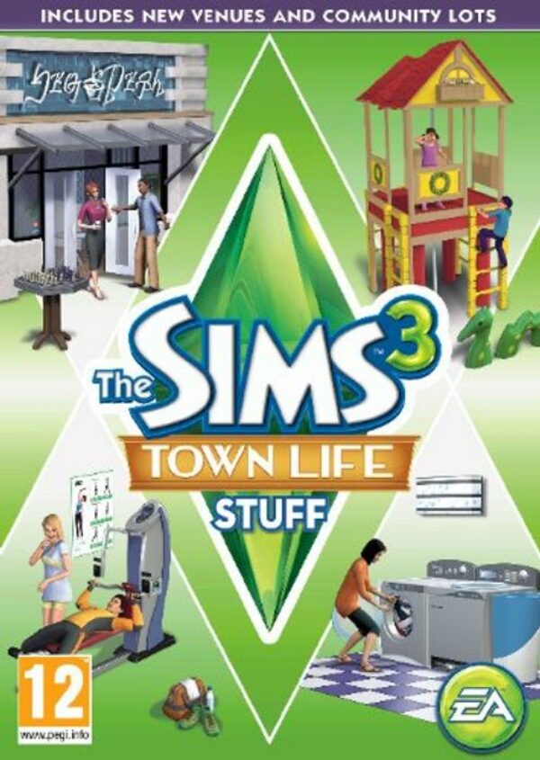 Mua game The Sims 3: Town Life Stuff cho PC giá rẻ